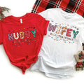 Hallothanksmas Wifey and Hubby T-shirt, Halloween Thanksgiving Christmas Shirt, Holiday Season Tee, Fall Shirt, Family...