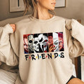 Halloween Characters Friends Sweatshirt, Halloween  Characters Shirt, Friends Halloween Shirt, Halloween Movie Characters...