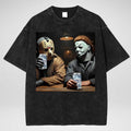 Halloween Cheer Shirt, Funny Brother Tee, Halloween Dinner Characters Shirt, Trending Tees Hoodie, Sweatshirt