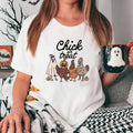 Halloween Chick Or Treat Tshirt, Halloween Chicken Shirt, Halloween Funny Chicken Shirt, Ghost Chicken Shirt, Chicken...