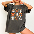 Halloween Coqquett Bow Book Ghost Shirt, Cute Boos Reading Tee for Women, Coqquett Bow Tshirt, Reading Ghost Shirt for...