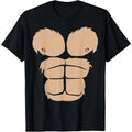 Halloween Costume Funny Monkey Gorilla Chest Suit Halloween Made USA T-Shirts, Hoodie, Sweatshirt
