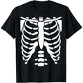Halloween Costume Rib cage Anatomy T-Shirt made in usa Hoodie, Sweatshirt | GrindPrints.com