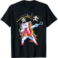 Halloween Dabbing Cute Pirate Unicorn Apparel Kids Girls T-Shirt made in usa Hoodie, Sweatshirt | GrindPrints.com