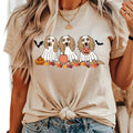 Halloween Dog Shirt, Dog Ghost Halooween, Spaniel Ghost Dogs Shirt, Spaniel Mom Shirt, Happy Halooween Hoodie, Sweatshirt