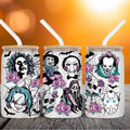 Halloween Family 16oz Matte Glass Tumbler T-Shirts, Hoodie, Sweatshirt | GrindPrints.com