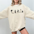 Halloween Ghost Cat Sweatshirt, Сute Ghost Cat Shirt, Halloween Cat Shirt, Black Cat Shirt, Funny Ghost Cat Shirt, Black...