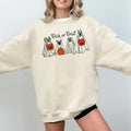 Halloween Ghost Dog Sweatshirt, Retro Halloween Ghost Hoodie, Pumpkin Ghosts Sweatshirt, Spooky Ghost Hoodie, Bogey Dog...