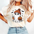 Halloween Ghost Shirt, Cute Ghost Shirt, Womens Halloween Shirts, Cute Fall Shirts, Spooky Season TShirt, Gift For...