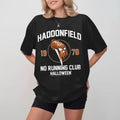 Halloween Haddonfield No Running Club Men's T-Shirt, Ironic Horror T-Shirt, Halloween Gifts, Gift For Her, Gift For Him...