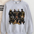 Halloween Horror Characters T-Shirt Sweatshirt Hoodie, Funny Halloween Graphic Tee Shirt | GrindPrints.com