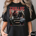 Halloween Horror Characters THUG LIFE Shirt, Streetwear Tshirt Summer Comfort Crewneck Casual Round Neck Maternity Cotton...