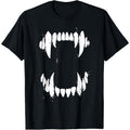 Halloween Horror Wolf Dog Vampire Monster Teeth Costume T-Shirt.made in usa Hoodie, Sweatshirt | GrindPrints.com