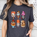 Halloween I Scream You Scream Horror Ice Cream Shirt For Her Trendy Horror Ice Cream Pops Scary Movie Snack Funny Ice...