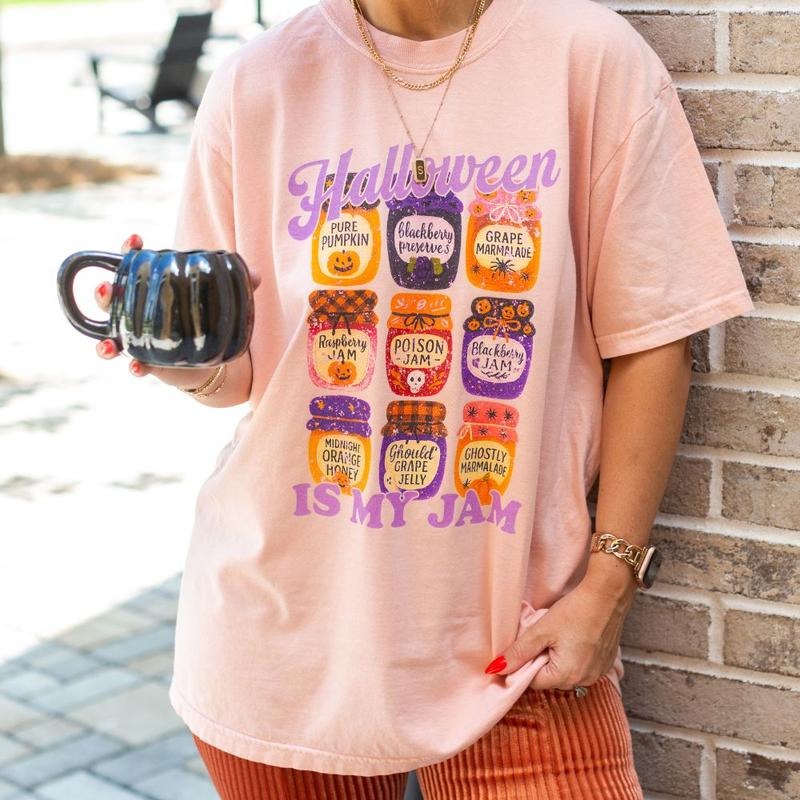 'Halloween Is My JAM' T-Shirt Hoodie, Sweatshirt | GrindPrints.com