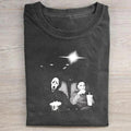 Halloween Michael Myers And Ghost Face Shirt, Halloween Horror Movie Fan, Horror Character Shirt Hoodie, Sweatshirt