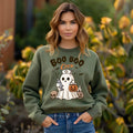Halloween Nurse Cute Ghost Boo Crew Pumpkin Fall Spooky Season Unisex Sweatshirt Cotton Printed T-Shirts, Hoodie