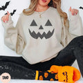 Halloween Pumpkin Pumpkin Face Jack O' Lantern Cotton Womenswear T-Shirts, Hoodie, Sweatshirt