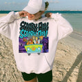 Halloween Scooby Doo Tshirt, Vintage Ghost Halloween Sweatshirt, Monster Tee, Retro Fall Top, Fall Shirt, Funny Halloween...