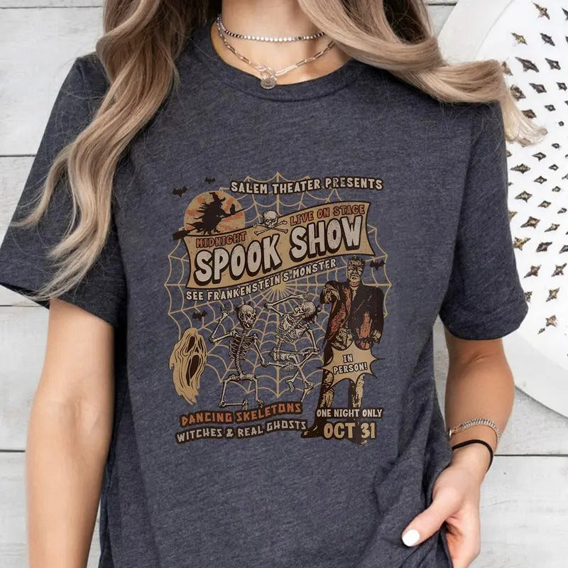 Halloween Shirt Monster Mash Retro Halloween Monster Shirt Frankensteins Shirt Spooky T-Shirts, Hoodie, Sweatshirt