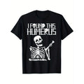 Halloween Skeleton I Found Humerus Funny Costume Matching T-Shirt, 100% Cotton, Gift for Men Women Dad Mom Friends,...