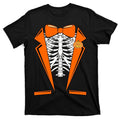 Halloween Skeleton Tuxedo Tux Funny Fun Pumpkin Costume T-Shirt Hoodie, Sweatshirt | GrindPrints.com