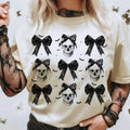 Halloween Skull Shirt, Coquette Bow Halloween Shirt, Halloween Shirt, Skeleton Shirt, Spooky Season Shirt, Hoodie, Sweatshirt