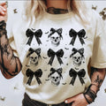 Halloween Skull Shirt, Coquette Bow Halloween T-Shirt, Halloween Shirt Hoodie, Sweatshirt | GrindPrints.com