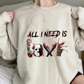 Halloween T-Shirt, Halloween Sweatshirt, Halloween Hoodie, Halloween Gift Shirt Fit Cotton Womenswear | GrindPrints.com