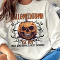 Halloween Town Sweatshirt Halloween Pumpkin Pullover Halloween Town Pumpkin Sweatshirt Halloween Sweatshirt Halloween...