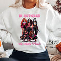 Halloween We Wear Pink Shirt, Halloween Horror Characters Shirt, Halloween Horror Girls Shirt, In October Shirt,...