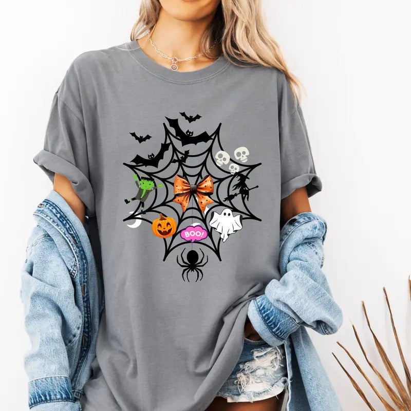 Halloween Web Custom colors tee shirt Casual Hoodie, Sweatshirt | GrindPrints.com