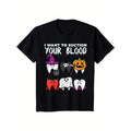 Halloween dental Vampire dental costume for men T-shirt Made in USA Hoodie, Sweatshirt | GrindPrints.com