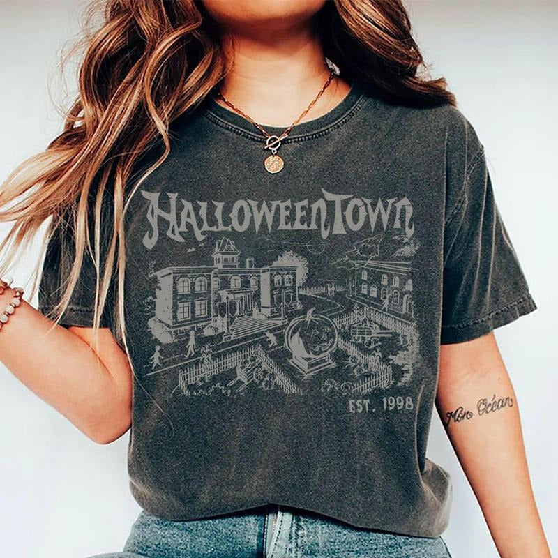 Halloweentown Vintage Shirt, 90s Halloweentown Shirt, Retro Halloween Sweatshirt, Halloween University Shirt, Summerween...