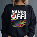 Hands Off Protest Shirt, Trendy Political Hands Off Protest Sweatshirt and Hoodie, Hands Off Medicaid Medicare Social...