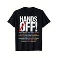 Hands Off Protest T-Shirt Hoodie, Sweatshirt | GrindPrints.com
