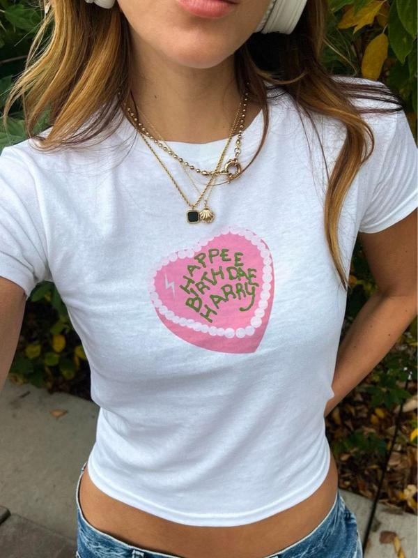 Happee Birthdae Hary Baby Tee for Women, Wizarding World Fans Shirt, Magic Wizard T-Shirt, Wizard Tee, Magic Baby Tee...