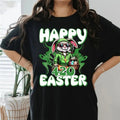 Happy 420 Easter Funny Smoking Easter Bunny Men Women Tshirt Sweatshirt, Horror Movie Shirt, Easter Day, Unisex Sweater...
