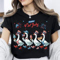 Happy 4th July Ducks Shirt Independence Day American Goose Patriotic USA Flag Funny Fourth July Duck Shirt T-Shirts, Hoodie, Sweatshirt