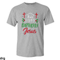 Happy Birthday Jesus T-Shirt, Christian Christmas Tee with Nativity Scene and Festive Design, Comfortable and Stylish...