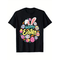 Happy Easter - Colorful Eggs Egg Hunting Jesus Christ T-Shirt, Unisex