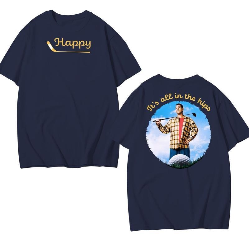 Happy Gilmore, Adam Sandler Golf Putting T-Shirt, Retro Vintage Shirt, Gift For Dad, Unisex, Movie, Funny Movie Shirt,...