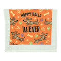 Happy Hallo Wiener Funny Spooky Puppy Dog Tea Towel Funny Dish Towels Soft Adsorbent Tea Towel T-Shirts, Hoodie, Sweatshirt