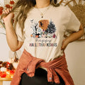 Happy Hallothanksmas Shirt, Happy Halloween Thanksgiving Christmas Shirt, Holiday Season Shirt, Funny Halloween Gift,...