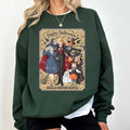 Happy Halloween HMC Studio Ghibli Characters Anime Lovers Shirt Crewneck Hoodie, Manga Shirt Sweatshirt | GrindPrints.com