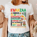 Happy Kwanzaa Drum Kinara Seven Candles Africa Shirt, Principles Of Kwanzaa Sweatshirt, African Culture Hoodie, Jewish...
