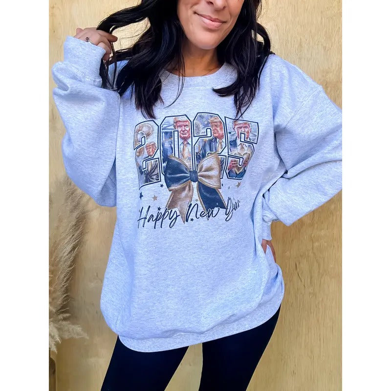 Happy New Year Graphic Top T-Shirts, Hoodie, Sweatshirt | GrindPrints.com
