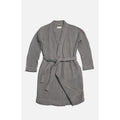Happy Place Women's Organic The Weightless Gray Black Waffle Robe T-Shirts, Hoodie, Sweatshirt | GrindPrints.com