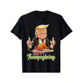 Happy Trumpsgiving - Donald Trump Dinner With Turkey T-Shirt made in usa Hoodie, Sweatshirt | GrindPrints.com