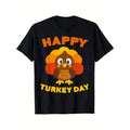 Happy Turkey Day T-Shirt Thanksgiving Day Shirt Themed T-Shirt. Suitable as a Thanksgiving gift for family and friends....